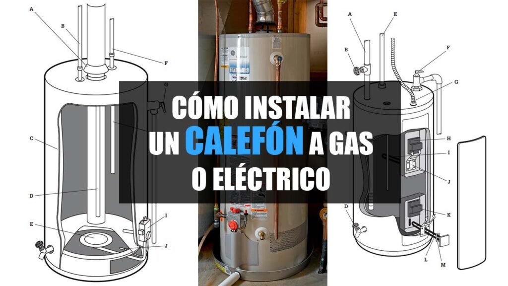 Calefón a gas o eléctrico